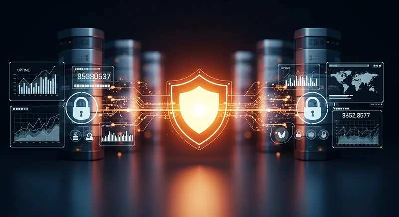 Abstracte illustratie voor website onderhoud